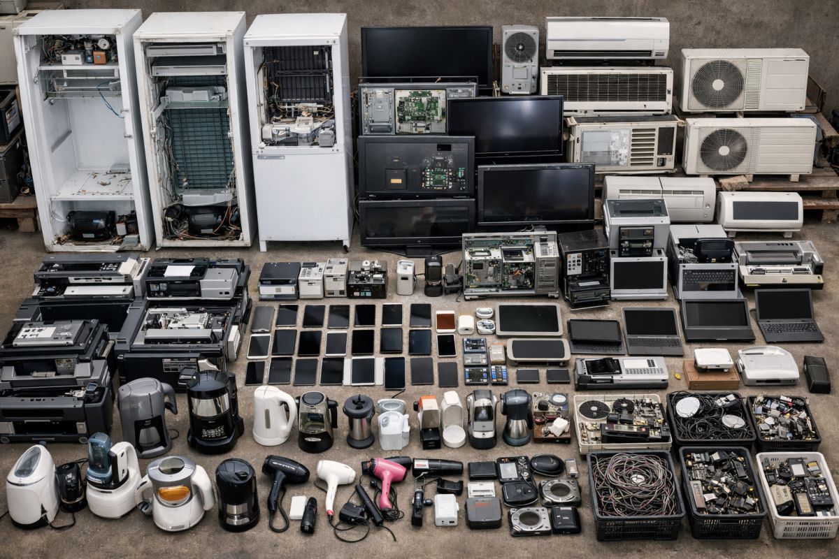 Los RAEEs: cuando los residuos electrónicos se convierten en recursos